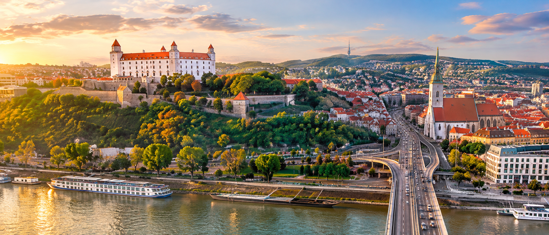 Bratislava, Slovakiens charmiga huvudstad