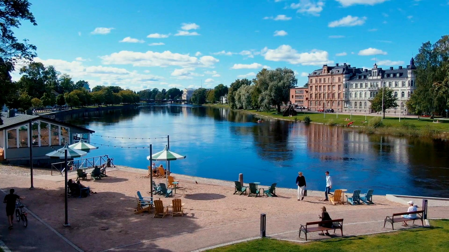 Resan börjar – mot Karlstad