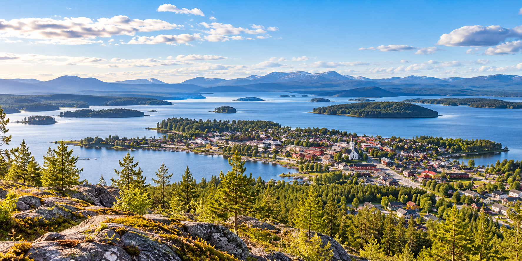FARV�L LOFOTEN OCH VIDARE TILL ARJEPLOG