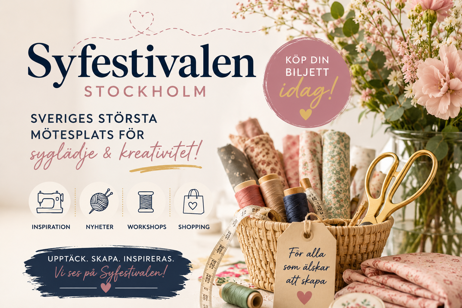 Sy - & Hantverksfestivalen i Stockholm